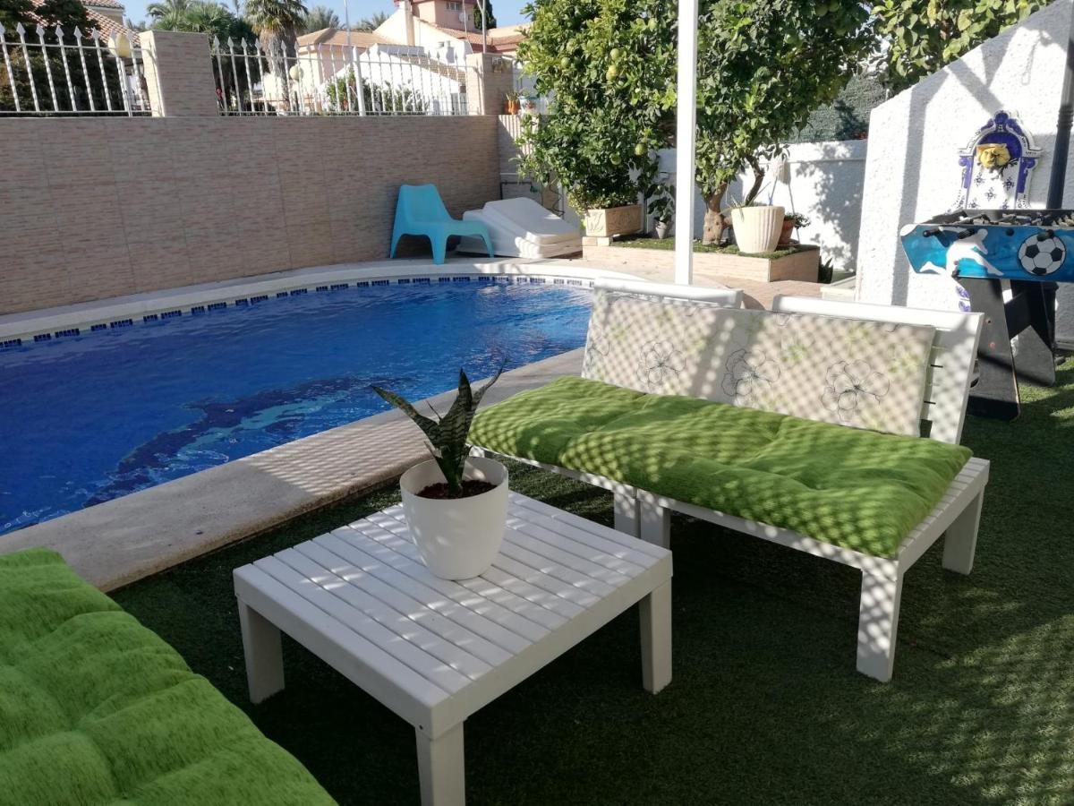 Piso Entero En Semi Sotano Con Piscina Salina Privada Apartman San Pedro del Pinatar Kültér fotó